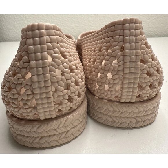 Melissa + Jason Wu Open Toe Camilla Woven Jelly Sandals Size 8 - Picture 5 of 11